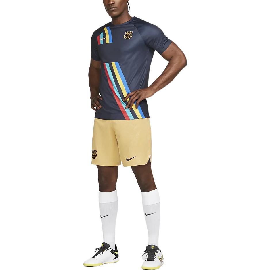 Nike FC Barcelona Away Dri-FIT Pre-Match Soccer Top 'Navy' DN4018-452