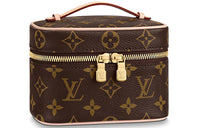 LOUIS VUITTON Nice Monogram Nano Brown