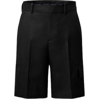 LOUIS VUITTON Tailored Wool Cargo Shorts