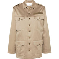 CELINE Saharienne Jacket In Technical Cotton