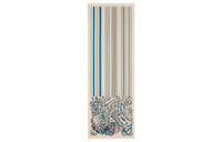 HERMES Silk Scarves Men Ecru