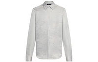 LOUIS VUITTON Travertine Silk Classic Shirt
