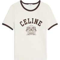 CELINE SS25 T Shirt Women's Beige