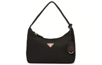 PRADA Nylon Shoulder Bag Handbag Women's Black
