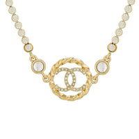 CHANEL Necklaces Women's Gold
