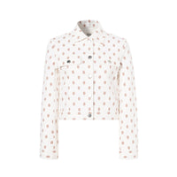 HERMES Denim Jacket Women's White