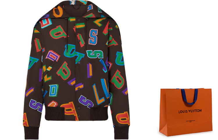 بلوزة بغطاء رأس من LOUIS VUITTON X Nba Letters