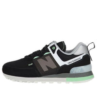 (WMNS) حذاء New Balance 574 "أسود وأخضر" WL574IU2