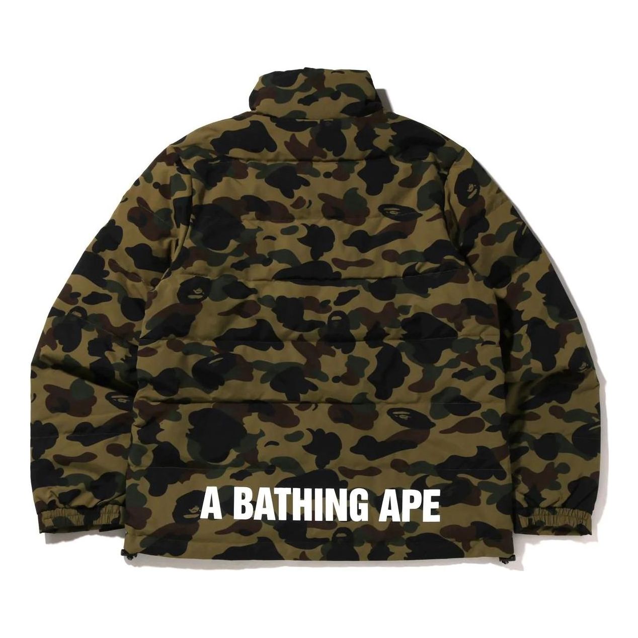 A Bathing Ape FW22 1ST Camo Down Jacket 'Green' 1I20-144-001