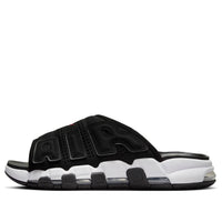 Nike Air More Uptempo Slides 'Black White Red' FJ2707-001