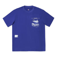 Li-Ning The Future Is Graphic T-shirt 'Blue' AHSU233-3