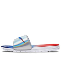 حذاء Nike Benassi Solarsoft Rio Olympics الجديد باللون الأزرق/الأحمر 835553-461
