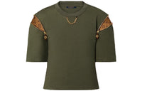 LOUIS VUITTON Zipper Sleeve T-Shirt