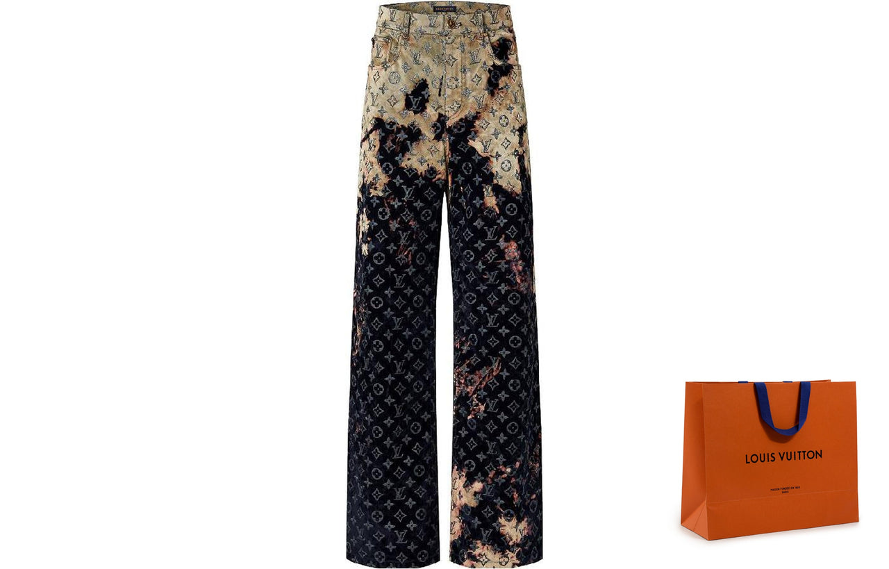بنطلون جينز رجالي متعدد الألوان من LOUIS VUITTON SS24