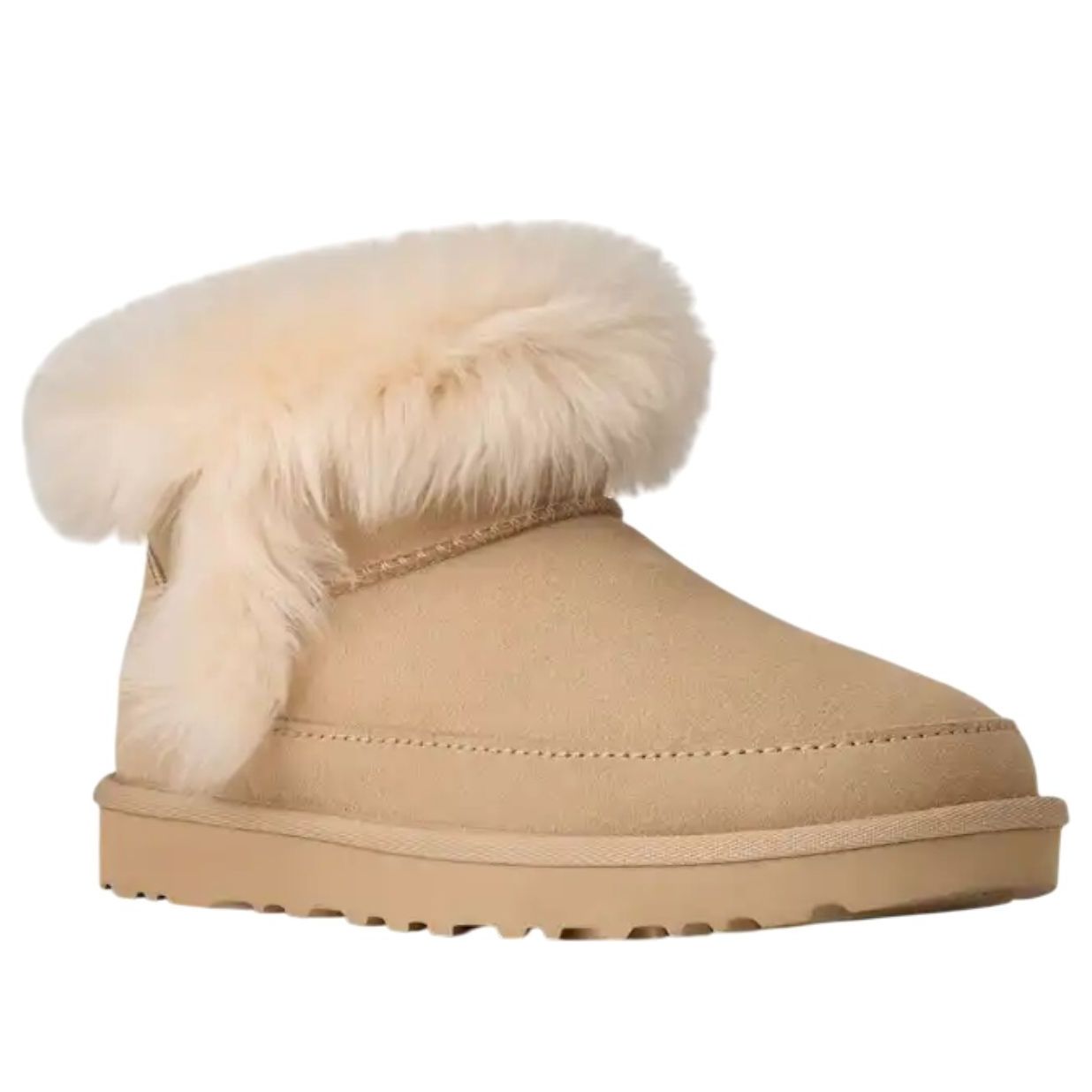 (WMNS) UGG Classic Ultra Mini Chalet 'Sandcastle' 1173832-SNDCS