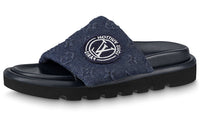 LOUIS VUITTON Stylish Sandals Women's Blue