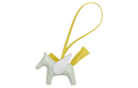 HERMES Pendants Unisex White/Yellow