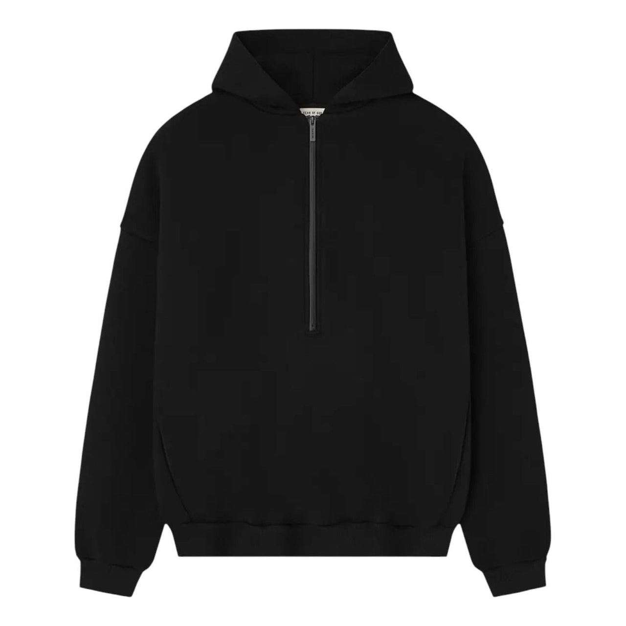 Fear of God Athletic Halfzip Hoodie 'Black' FG25FW12-123FLC-001