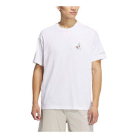 تيشيرت adidas Graphic Patch Polygiene "أبيض" IS0297
