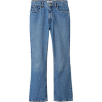 MIU MIU Logo embroidered Flared Jeans
