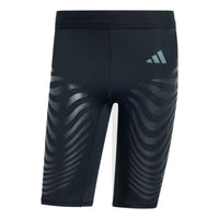 شورت جري قصير من adidas Adizero Control باللون الأسود IK9716