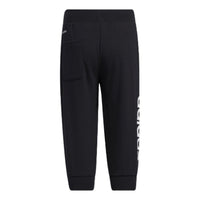 (PS) adidas Casual Knit 3/4 Sport Pants 'Black' GP0384