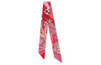 HERMES Silk Scarves Unisex Rose