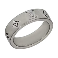 LOUIS VUITTON M1181S Lv Mosaic Thin Ring