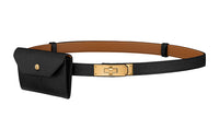 HERMES Kelly Leather Belts Unisex
