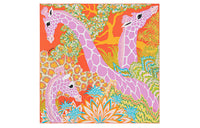 HERMES Silk Scarves Women's Orange