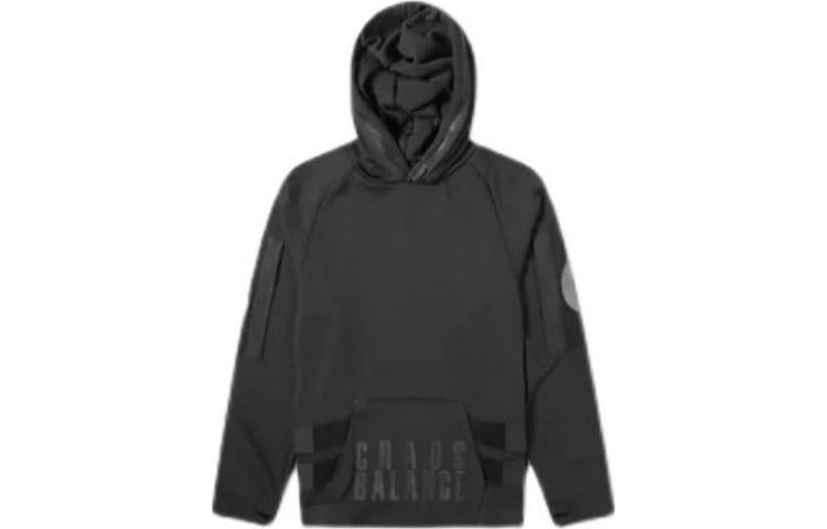 بدلة رياضية بغطاء رأس وبنطال بطبعة أبجدية بلون سادة للرجال من Nike x UNDERCOVER Crossover باللون الأسود الخريفي / الأسود BV7138-010