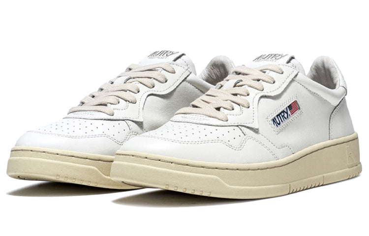 (WMNS) Autry Medalist Low Leather 'White' AULW-LL15