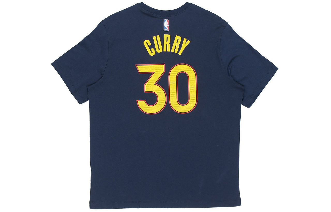 حذاء كرة سلة Nike NBA CE Golden State Warriors Curry 30 Retro كاجوال رياضي بأكمام قصيرة أزرق داكن وأسود CT9426-419