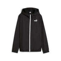 (WMNS) PUMA Essentials Solid Windbreaker Jacket 'Black' 847494-52