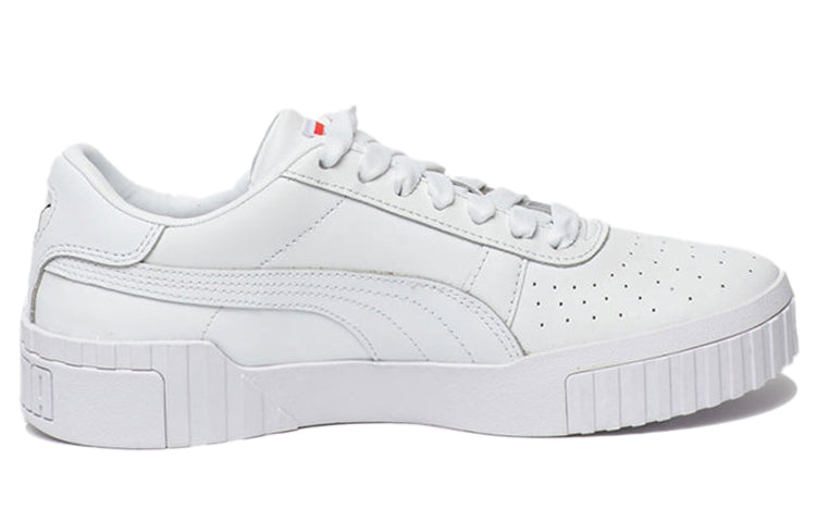 (WMNS) أحذية PUMA للتزلج "أبيض وأحمر" 370717-02