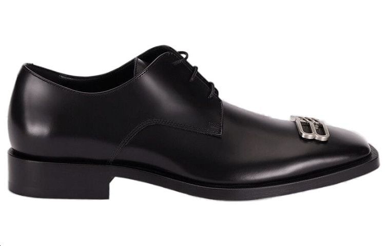 حذاء Balenciaga Rim Derby Leather "أسود" 712642WA8E11081