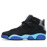 (GS) حذاء Air Jordan 6 Rings "Aqua" 323419-040