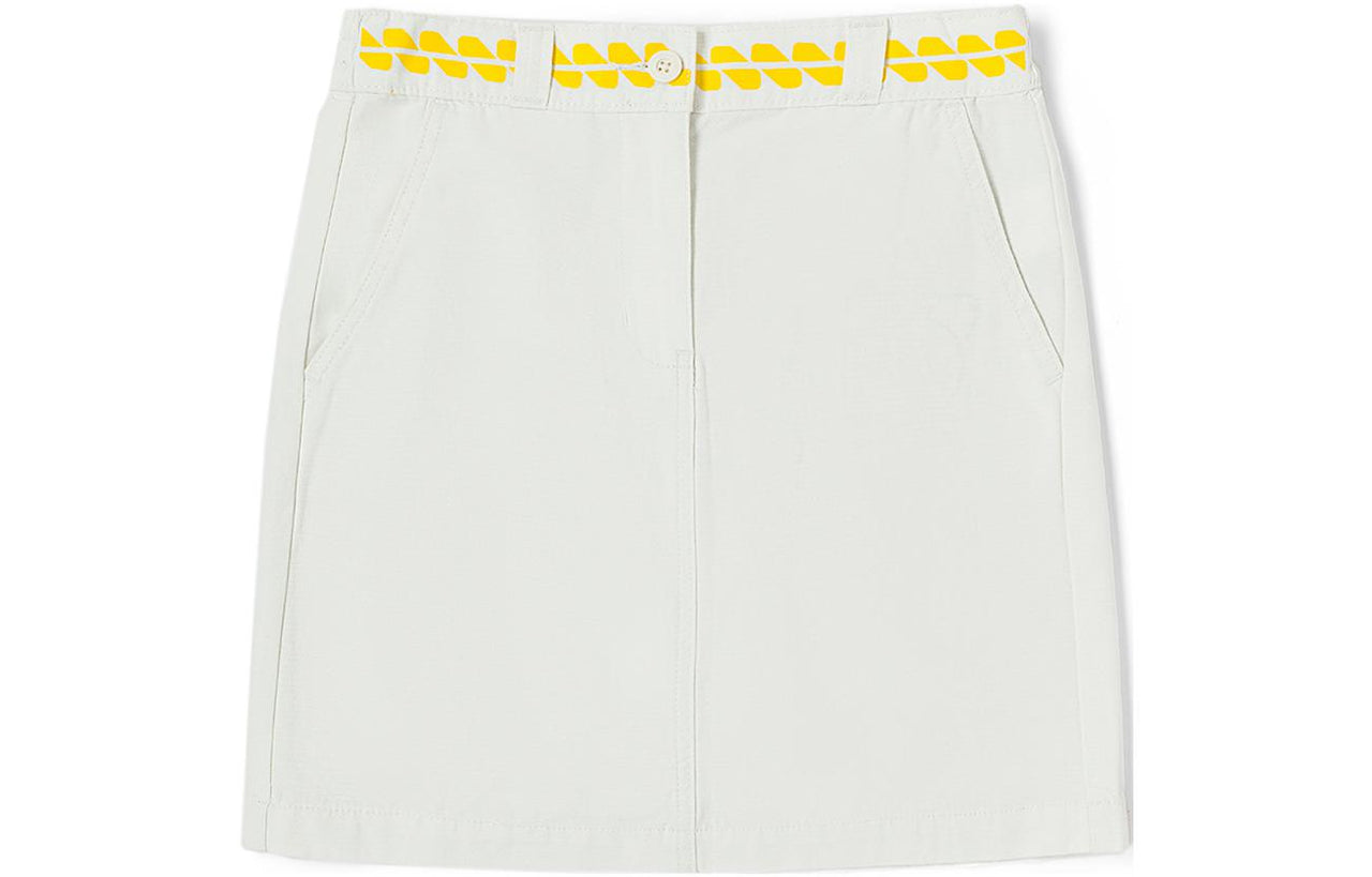 (WMNS) مجموعة Vans X Otw الفنية NUTTSH Wanton Skirts 'White' VN000EW7FS8