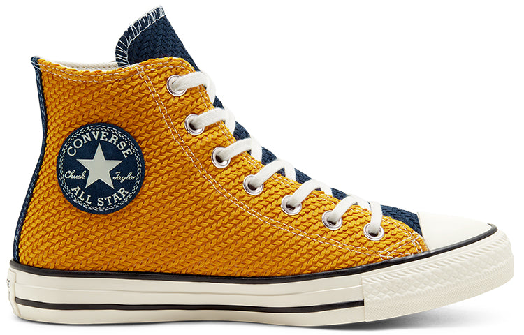 (WMNS) حذاء رياضي Converse Chuck Taylor All Star Runway Cable Yellow Green Hi Sneakers 'Green Yellow' 568665C
