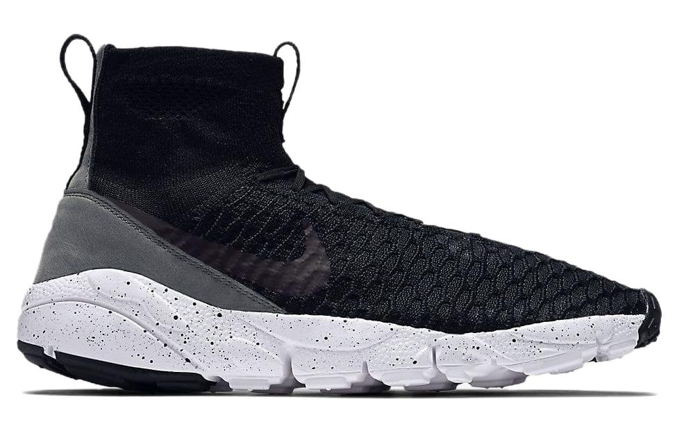 حذاء Nike Footscape Magista Flyknit أسود رمادي داكن 816560-003