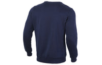 PUMA Logo Knitting Pullover Fleece 'Blue White' 586936-06