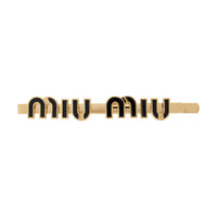 MIU MIU Logo-lettering Hairclip