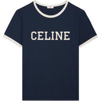 CELINE T Shirt Men's Marine Blue