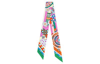 HERMES Silk Scarves Women's Multicolor