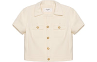 CELINE Jackets Women's Pink Chalk White