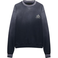 PRADA Logo embroidered Cotton Sweatshirt