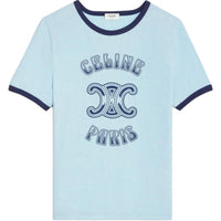 CELINE Paris 70’s T-shirt In Cotton Jersey