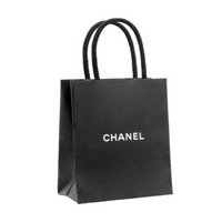 CHANEL Cloche Black Multicolor Cc Logo Beanie AA8630