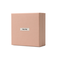 MIU MIU Logo embossed Stud Earrings