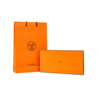 HERMES Knit Scarves Unisex Blue